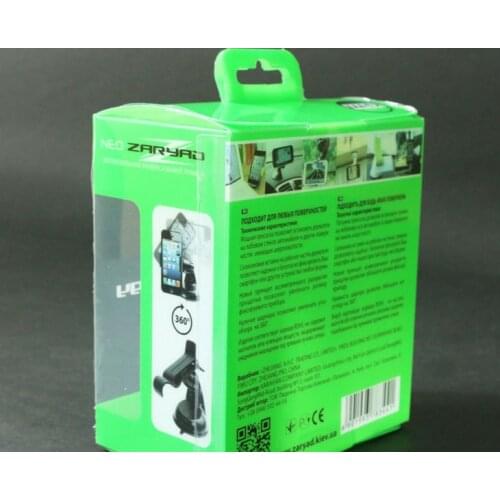 Packaging gift Brown Plastic Kraft Boxes with Window, UV Protected Colorful Printing clear box factory ---DH40006