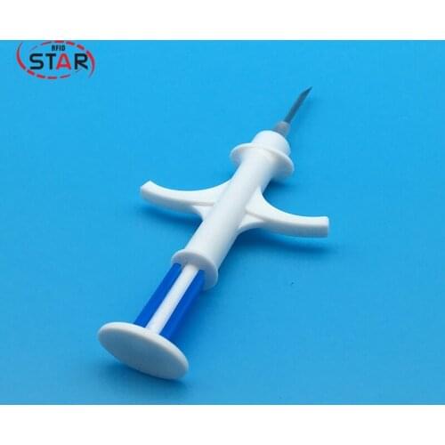 X 50pcs 2.12*12mm ISO ICAR Rfid Animal Id Injector Disposable Pet Snake Syringe