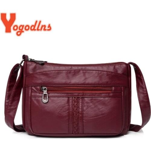 Yogodlns Fashion Brands Shoulder Bag Women Large Capacity Crosbody Bag Multifunction Messenger Handbag and Purse Mommy Bags ssac