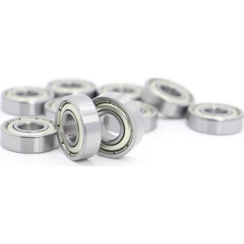 697ZZ ABEC-1 (100PCS) 7x17x5mm Miniature Ball Bearings 619/7ZZ