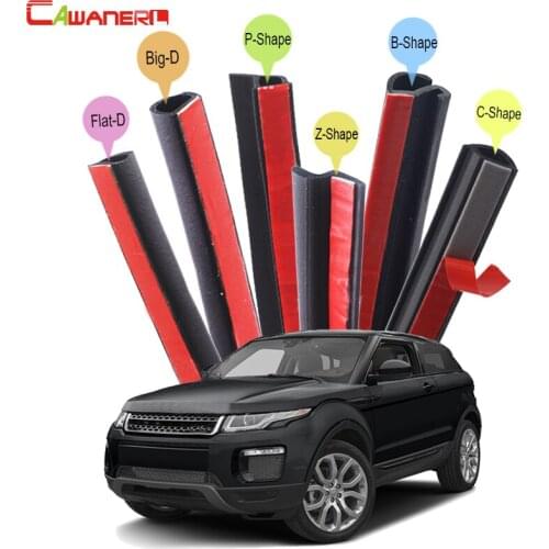 Cawanerl Car Accessories Sealing Seal Strip Kit Seal Edge Trim Rubber Weatherstrip For Land Rover Range Rover Evoque