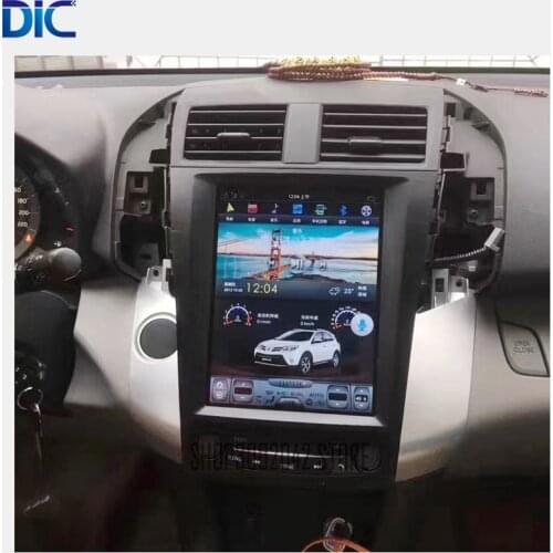 DLC Navigation GPS Car player Vertical screen Android system Radio mirror link Steering-Wheel For toyota RAV4 2009-2013