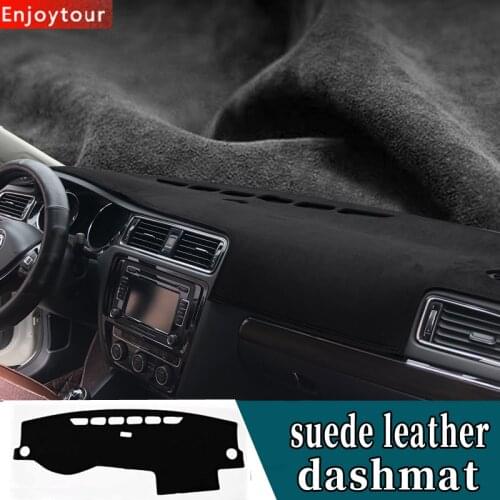 For Volkswagen Vw Jetta GTI MK6 2011 2012 2015 2016 2017 Suede Leather Dashmat Dashboard Cover Pad Dash Mat Carpet Car-styling