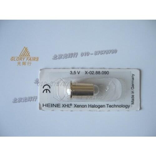HEINE XHL #090 3.5V lamp,X-002.88.090,xenon halogen technology,Beta200 Alpha spot retinoscope,X-02.88.090 bulb