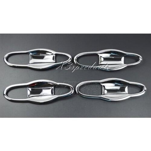 Car Styling Stickers ABS Plastic Door Handle Cover Bowl For Jeep Cherokee 2014