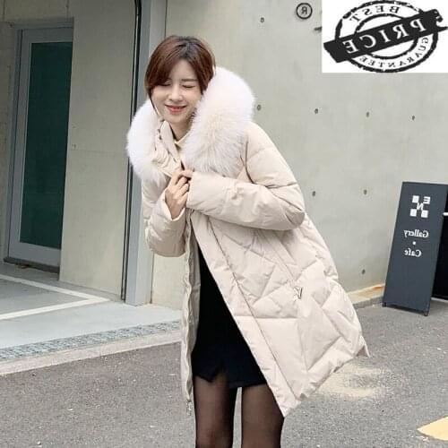 Winter Coat Fashion Women Korean Style Hooded Thick Woman Jacket Women Coats and Jackets Female Parkas Mujer 2021 2021D115WPYa00