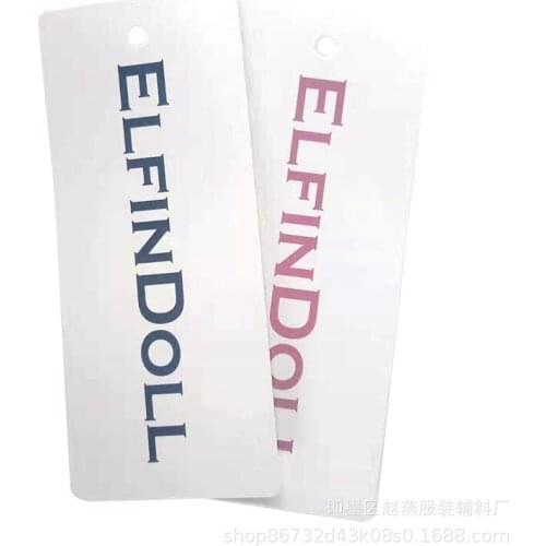 Custom hang tags personalized hang tags trademark swing tags printed paper tags price tag clothing garment hang tag