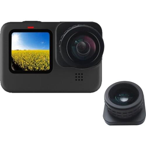 Professional Fisheye Lens Camera Kit for Gopro Hero 9 Black Vlog Shooting Sport Camera Lens Filter for Gopro 9 Camera Lenses