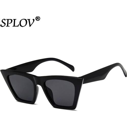 Vintage Cat Eye Sunglasses for Women Men Cateye Sun Glasses Gradient Lens Black Blue Retro Shades Female Oculos De Sol