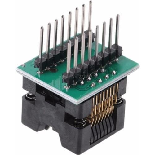 SOP16 TO DIP16 IC Socket SOP16 Turn DIP16 Programmer Adapter 150mil Write Seat Dropship