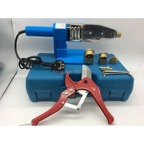 Free shippng Constant Temperature Electronic PPR Welding Machine, plastic welder AC 220V 800W 20-32mm welding pipes