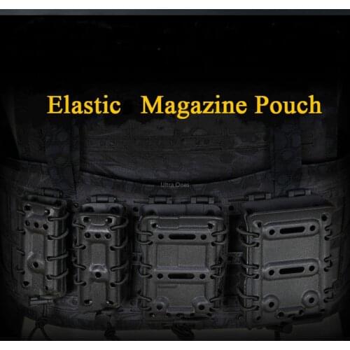 Tactical Hunting Fast Magazine Pouch 5.56 Shooting Paintball Airsoft Cs Combat Army with Belt Clip Molle Soft Shell Mag Pouches