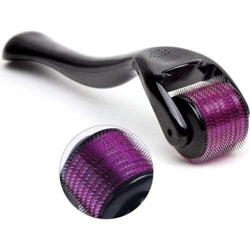 Healthy Care 540 Derma Micro Needle Roller Regrowth Beard Growth Anti Hair Loss Treatment Thinning 0.2/0.25/0.3 mm Needles Tool