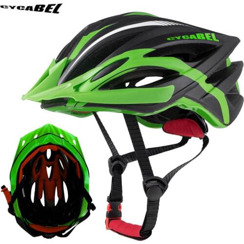 CYCABEL Ultralight Cycling Helmet Bike Titanium Black Helmet In-mold Mountain Road Bicycle MTB Helmet Safe Men Women Bike Helmet