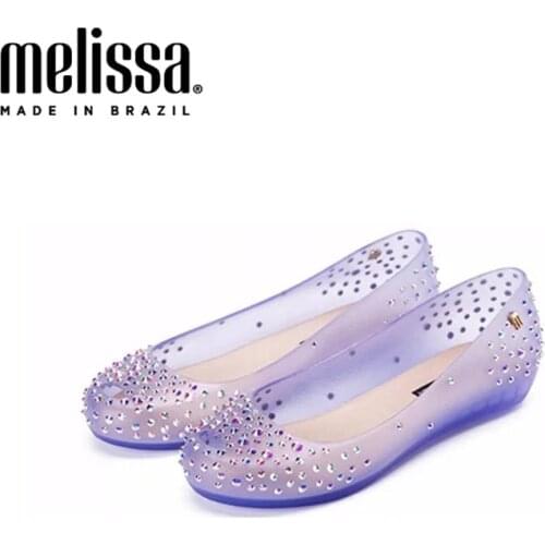 Melissa Ultragirl Elements Diamonds Women Jelly Shoes Fashion Adulto Sandals 2020 New Women Jelly Sandalias Melissa Female Shoe