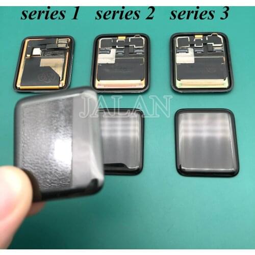 Watch digitizer lcd screen series 1 2 3 38mm 42mm replacement repair s1 s2 s3 sapphire sports glass LTE GPS display screen