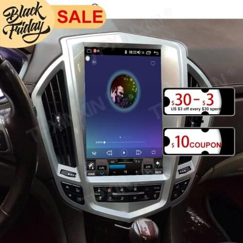 128GB Android 11 Tesla Style for Cadillac SRX 2008 2009 2012 Carplay GPS Car Navigation Multimedia Video Player Stereo Radio