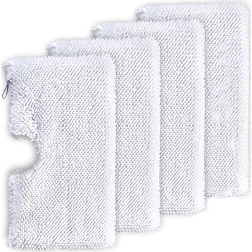 Mop Pads Compatible with Shark Steam Pocket Mop Professional Fit Series S3500 Replacement Cloth Head Covers 4 Pack