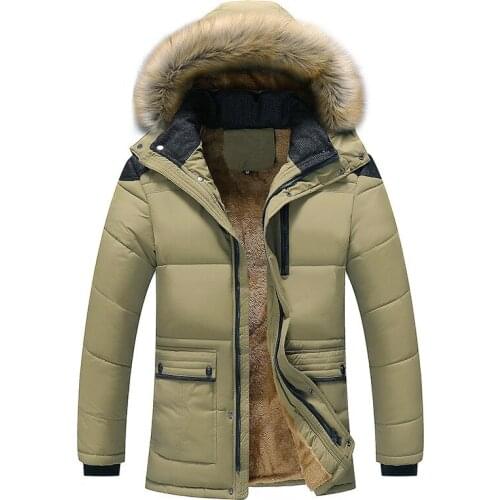 August twenty Men's Long Parkas