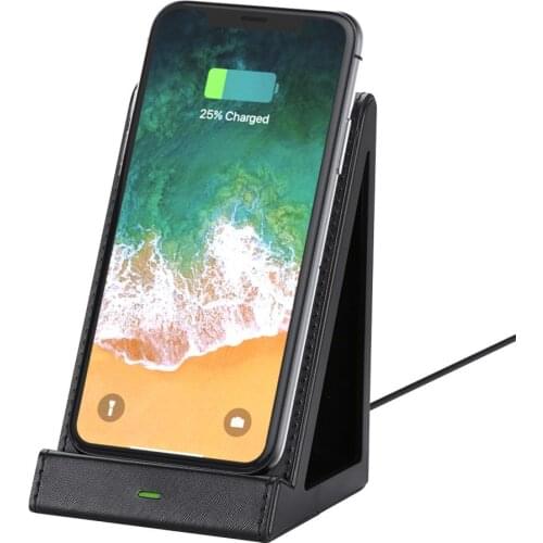 10 W Mobile Phone Wireless Charger Stand Fast Wireless Charging Station Phone Holder Charger Stand for All QI Enabled Devices