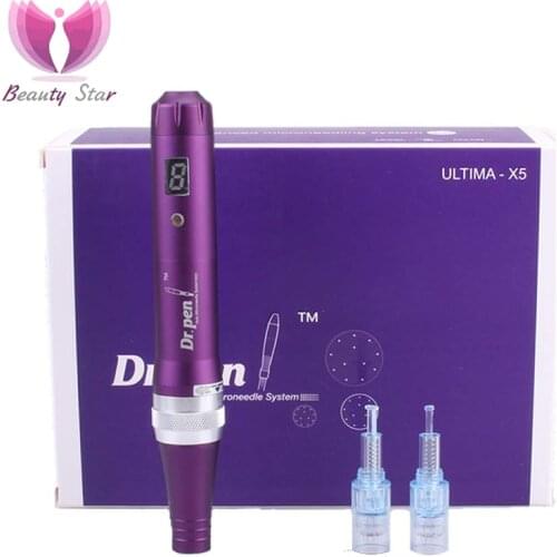 Dr. Pen Ultima X5 Microneedling Derma Pen Remove Scar Reduce Wrinkles Stretch Marks Removal Skin Care Dr. Pen Derma Rolling