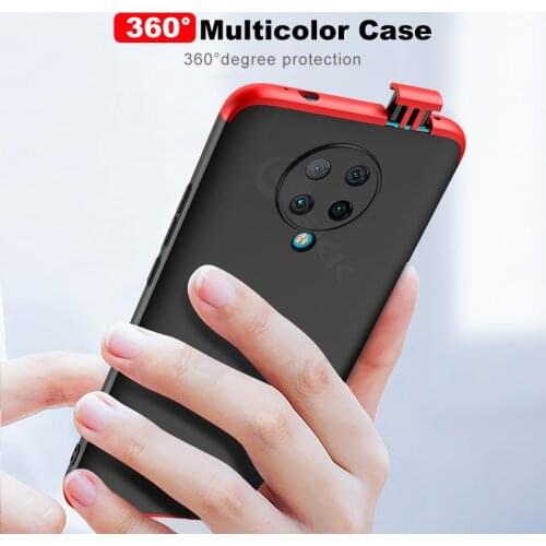 GKK 360 Full Protection Case For Xiaomi Pocophone F1 X2 F2 Pro Hard Cover For Xiaomi Mi Poco phone F1 X2 F2 Pro Case