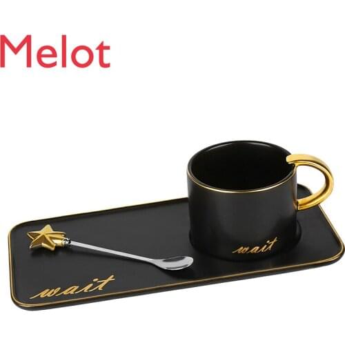 European Small Luxury Set English Afternoon Tea Cup Teacest Nordic Ceramic Cup American Pull Cup Durable High-grade Popular