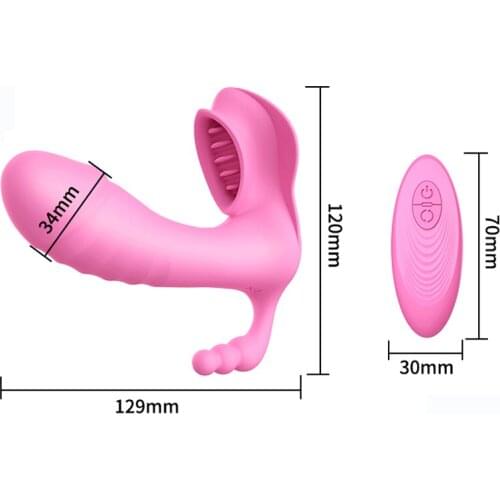 FX Massage Butterfly Dildo Vibrator G-spot Clitoris Stimulator Wireless Remote Control Vagina Massage Adult Sex Toys for Woman