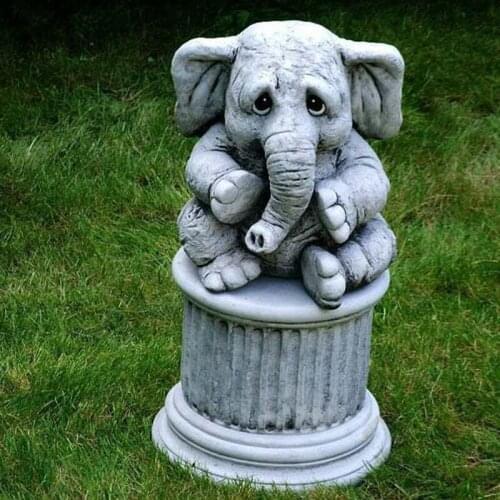 Simulation animal ornaments elephant statue resin handicraft sculpture garden landscape courtyard decoration craft TS2