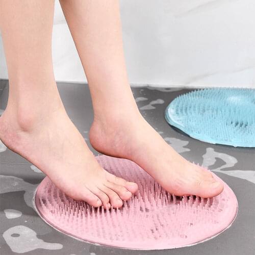 Wonderlife massage cushion brush for lazy feet wash clean dead skin bathroom artifact back cushion foot shower