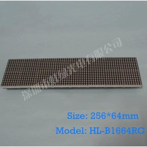 Φ3.0 LED Dot Matrix Unit Board LED Red and Green double color dot matrix screen 16*64 dot matrix screen