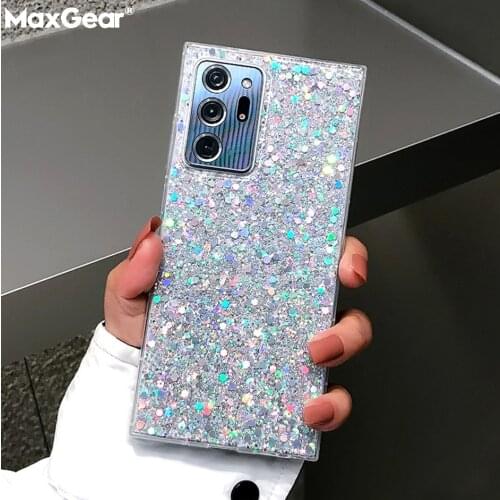 Glitter Crystal Soft Case For Samsung S20FE S21 S20 Ultra S9 S10 Note 9 20 10 Plus A52 A51 A72 A71 A21S A30 A42 A31 A20 5G Cover