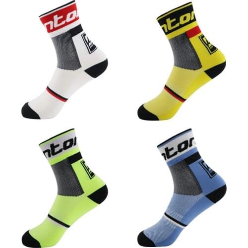 2 Pairs Hot New Style Men Sports Socks Bicycle Socks Running Socks Non Slip Hiking Socks
