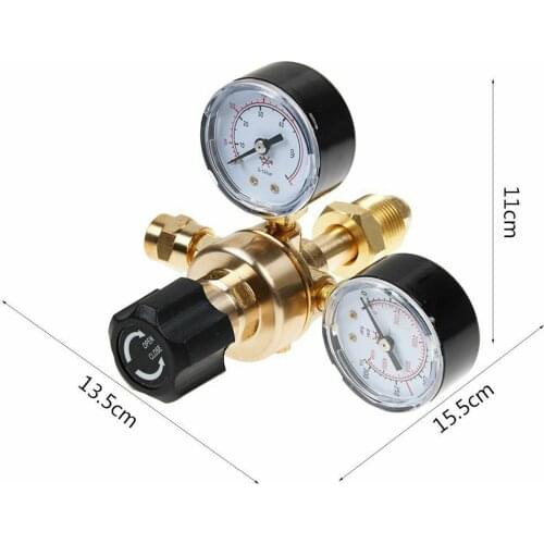 New Flow Meter Regulator CO2 Pressure Reducing Valves Welding Regulator