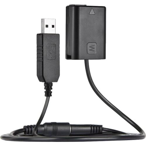 Andoer NP-FW50 Dummy Battery+DC Power Bank USB Cable for AC-PW20 Sony NEX-3/5/6/7 Series A33 A37 A35 A55 a7 a7R a7II A6000 A6300