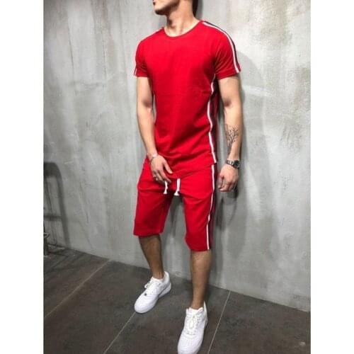 ROUYHUAL Mens Striped T-shirts