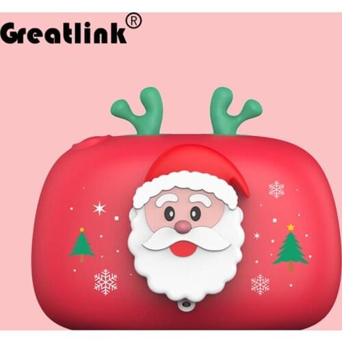 Christmas Limited Edition Children Mini Camera Cute Cartoon Christmas Children Digital Camera For Christmas Gift For Kid