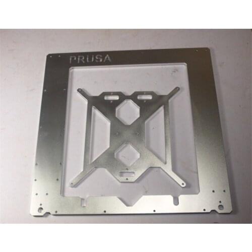 Super quality Reprap Prusa i3 rework 3D printer aluminum silver color Anodized Prusa i3 6mm Aluminium Frame Kit