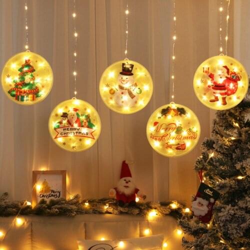 1.5m LED Fairy Lights Garland Curtain Lamp Remote Control USB String Lights Christmas Decorations For Home Bedroom Window