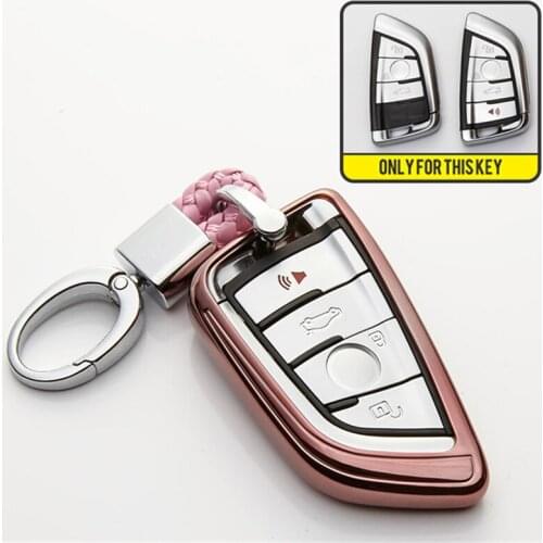 TPU Car Key Case Cover For BMW 1 2 5 7 Series X5 F15 X6 F16 G30 G11 X1 F48 F39 E53 E70 E39 F10 F30 X3 E83 X4 F31 E30 E38 E46 F07