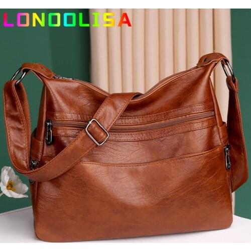 3 Layers Zippers Shoulder Handbag High Quality Shoulder Crossbody Bags Luxury Designer Messenger Sac Small Casual Tote Bags