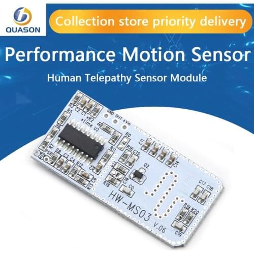 High Performance Motion Sensor HW-MS03 2.4GHz to 5.8GHz Microwave Radar Human body induction PIR switch Module for Arduino Diy