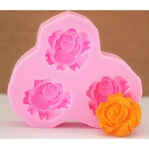 2.6cm flower F0041 Fondant Mold Silicone Sugar mini mold Craft Molds DIY Cake Decorating
