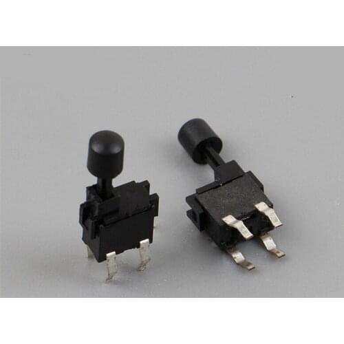 5 pcs Limit switch HD-01 four pin micro door reset switch KFC-W-07A with cap 13.5mm