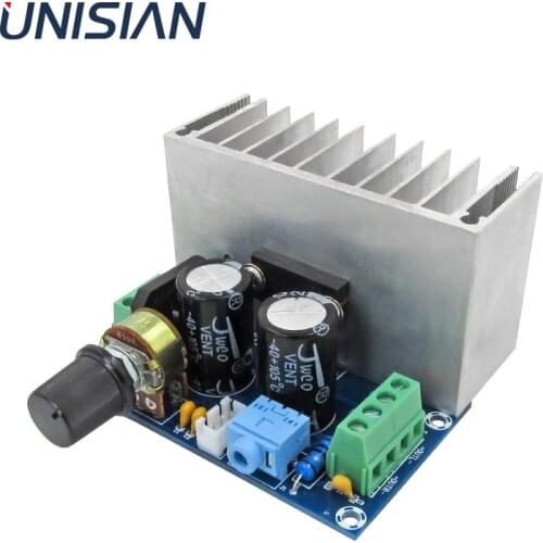 UNISIAN TDA1521 2.0 Audio Power Amplifier TDA1521 Class-A Two Channel 30W+30W Power Amplifier Board