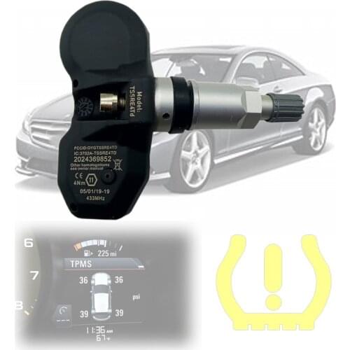 1PCS A0025408017 Car TPMS Tire Pressure Sensor For Mercedes-Benz C250 E350 GLK350 ML-Class W164 CLS C219 GL-Class X164 433mhz