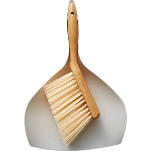 BMBY-Small broom set Japanese desktop cleaning mini broom bucket combination