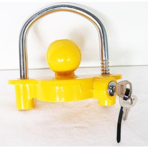 Trailer Towing Anti-theft Lock RV & Yacht Connector Ball Cover Lock Trailer Accessories Tian Hengshan Trailer With 2Keys