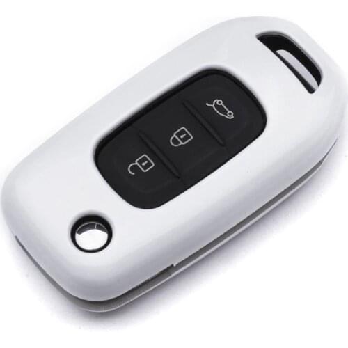 High Quality ABS Car Key Case For Renault Kadjar Captur Symbol Koleos Megane 2016 2017 2018 Keyless Remote Cover Shell 3 Buttons