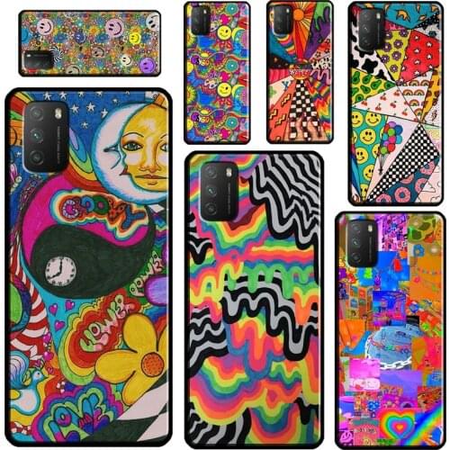 Indie Kids Aesthetic Hippie Art For Xiaomi Mi Note 10 Lite Mi 11 Ultra 9T 10T Pro A3 Phone Case For POCO F3 F2 M3 X3 Pro